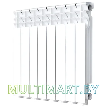 Алюминиевый радиатор Halsen 500/80 (8 секций)